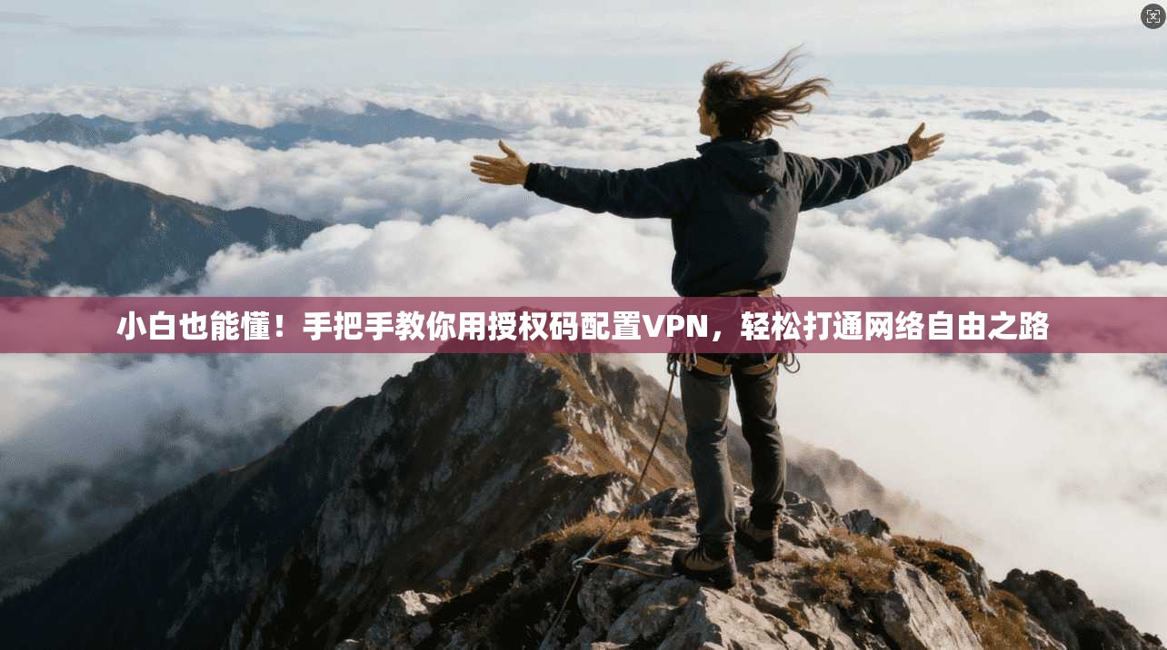 小白也能懂！手把手教你用授权码配置VPN，轻松打通网络自由之路