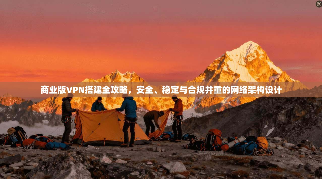 商业版VPN搭建全攻略，安全、稳定与合规并重的网络架构设计