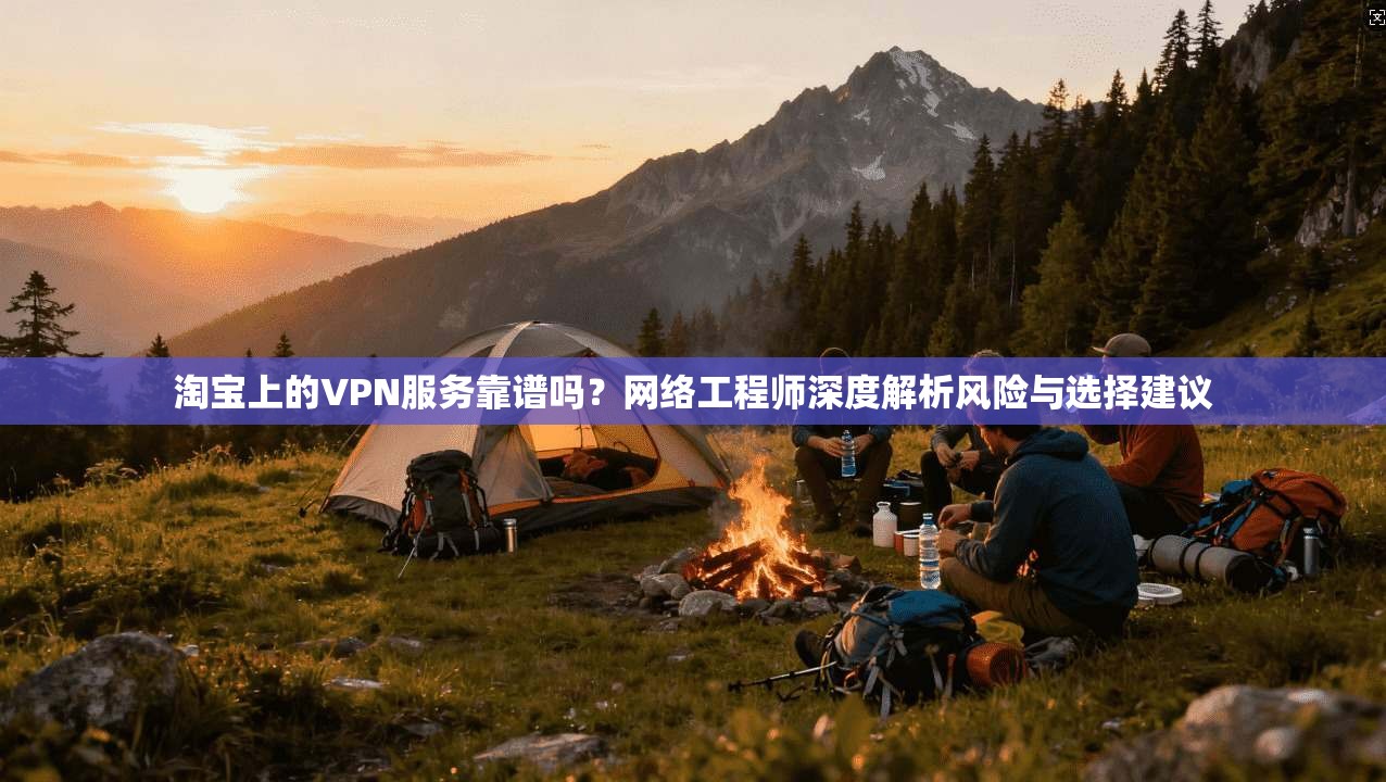 淘宝上的VPN服务靠谱吗？网络工程师深度解析风险与选择建议