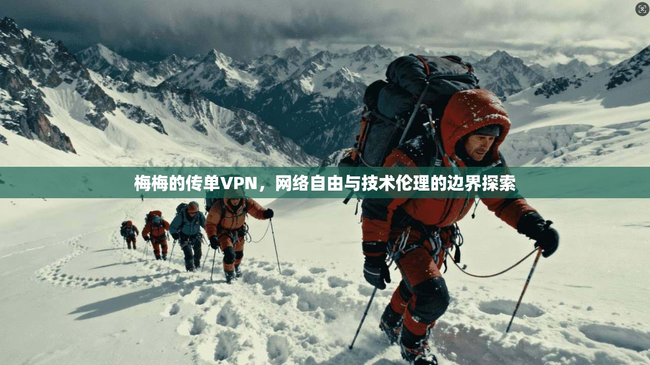 梅梅的传单VPN，网络自由与技术伦理的边界探索