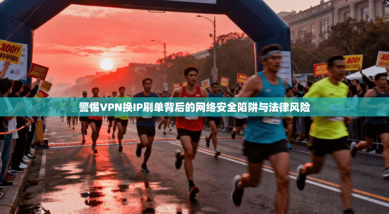 警惕VPN换IP刷单背后的网络安全陷阱与法律风险
