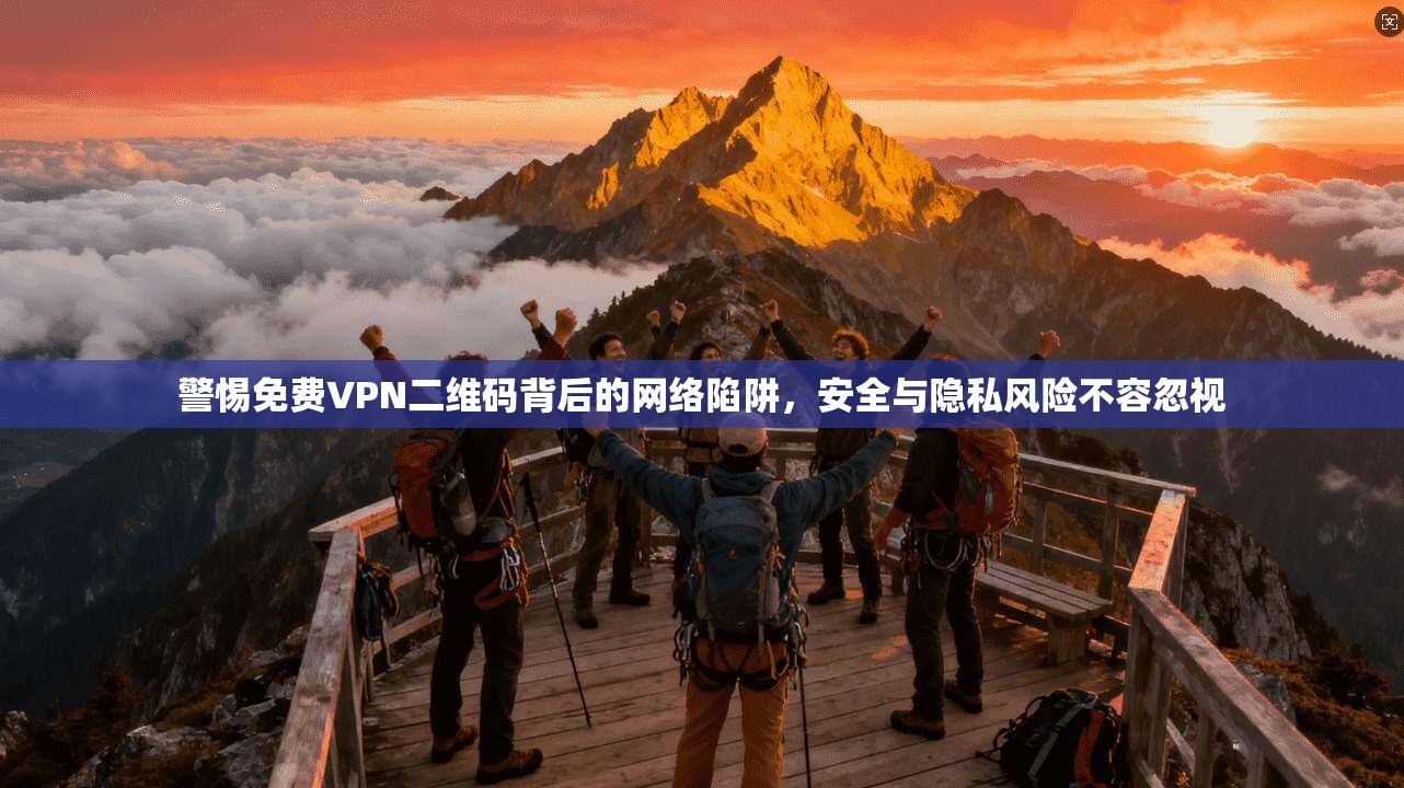 警惕免费VPN二维码背后的网络陷阱，安全与隐私风险不容忽视