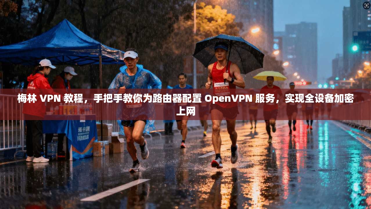 梅林 VPN 教程,手把手教你为路由器配置 OpenVPN 服务,实现全设备加密上网