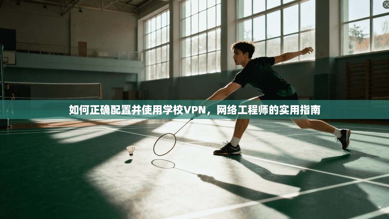 如何正确配置并使用学校VPN，网络工程师的实用指南