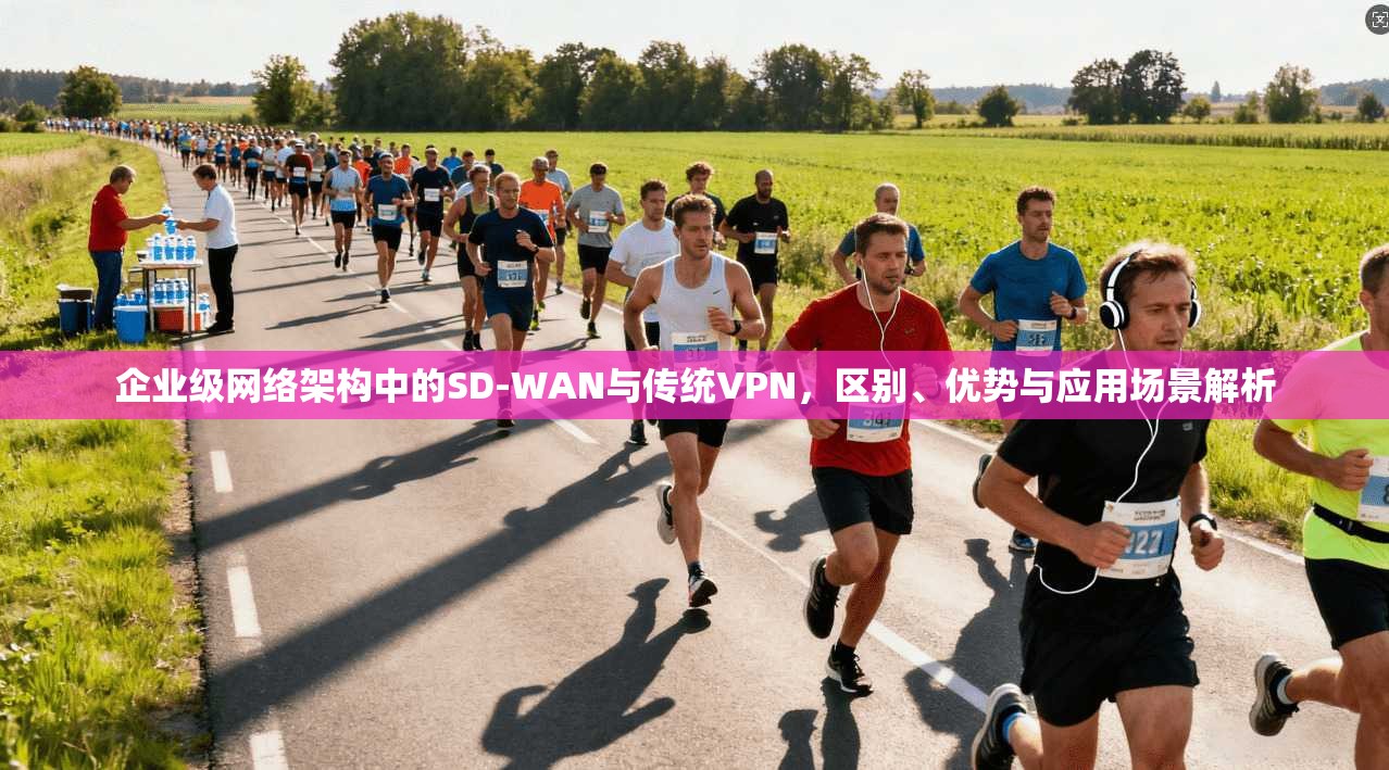 企业级网络架构中的SD-WAN与传统VPN,区别、优势与应用场景解析