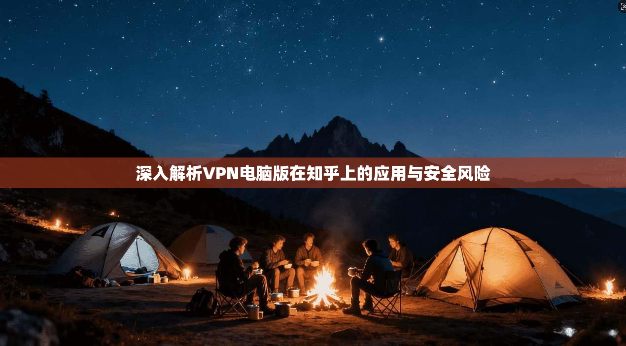 深入解析VPN电脑版在知乎上的应用与安全风险
