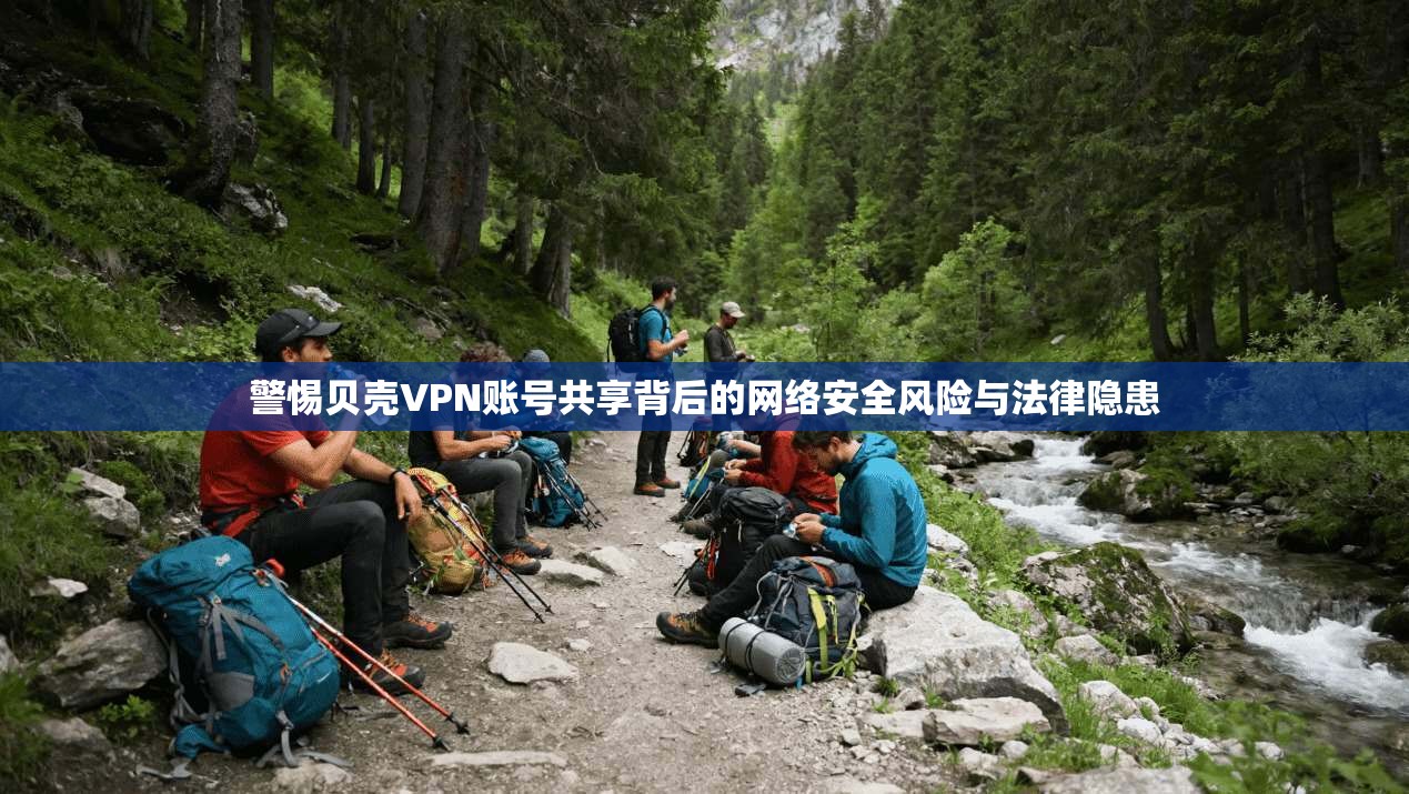 警惕贝壳VPN账号共享背后的网络安全风险与法律隐患