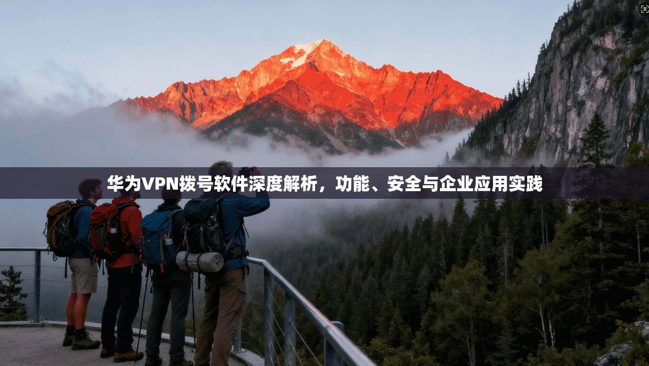 华为VPN拨号软件深度解析，功能、安全与企业应用实践