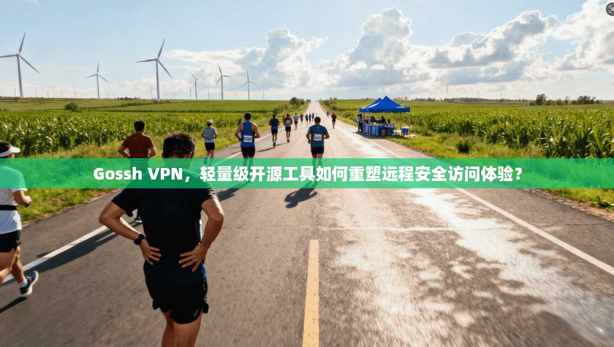 Gossh VPN，轻量级开源工具如何重塑远程安全访问体验？