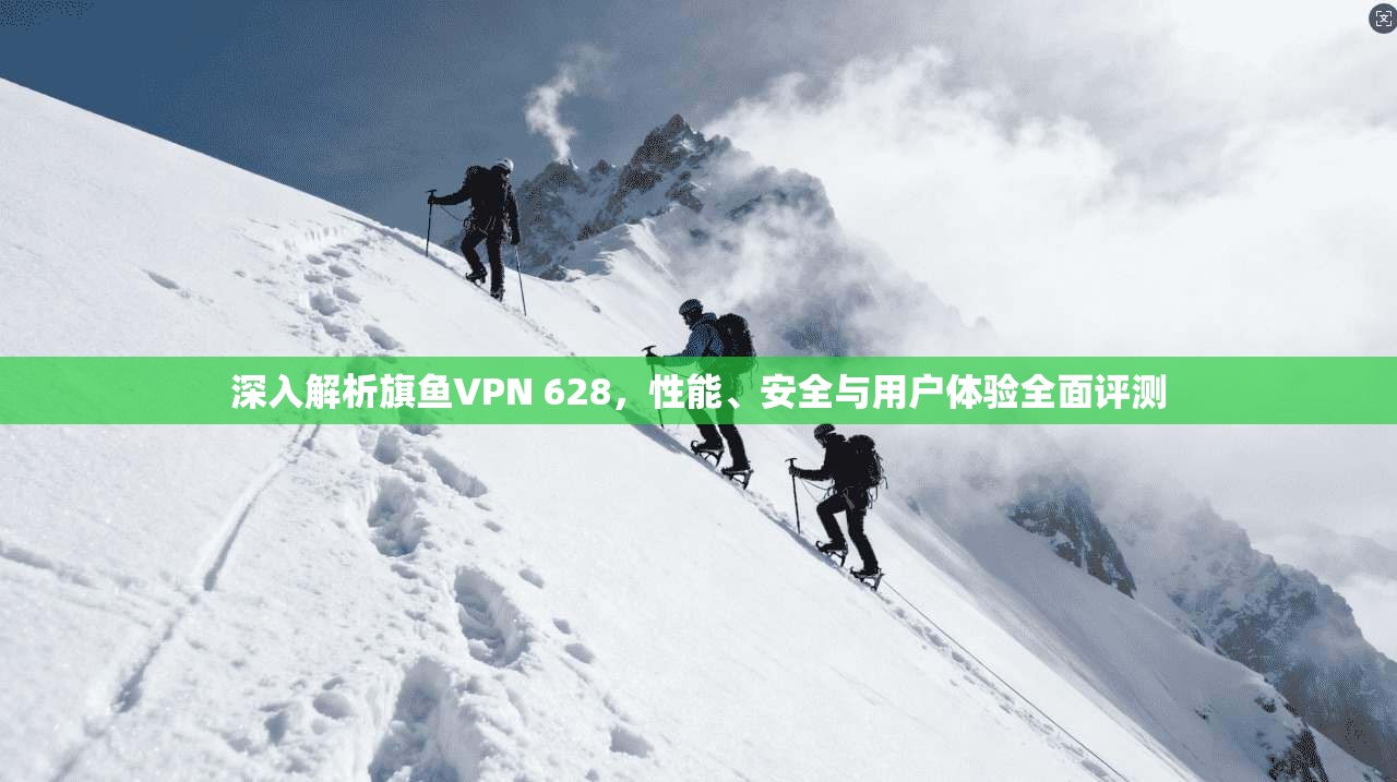 深入解析旗鱼VPN 628，性能、安全与用户体验全面评测