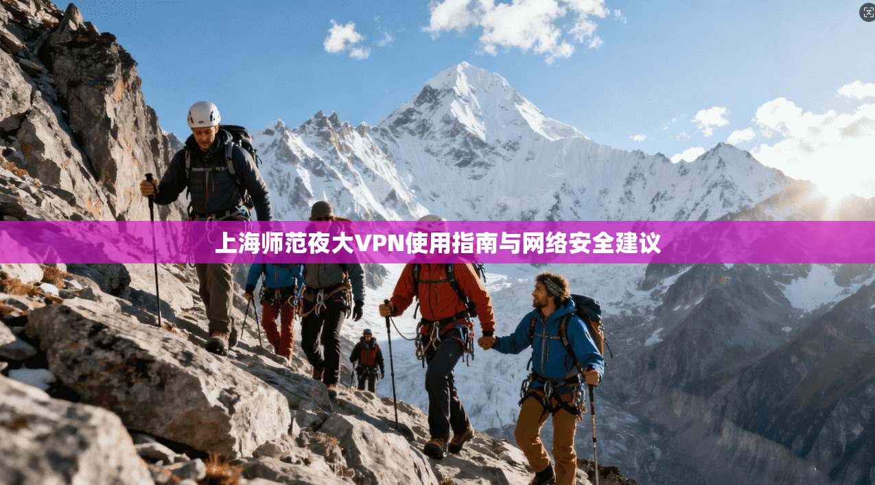 上海师范夜大VPN使用指南与网络安全建议