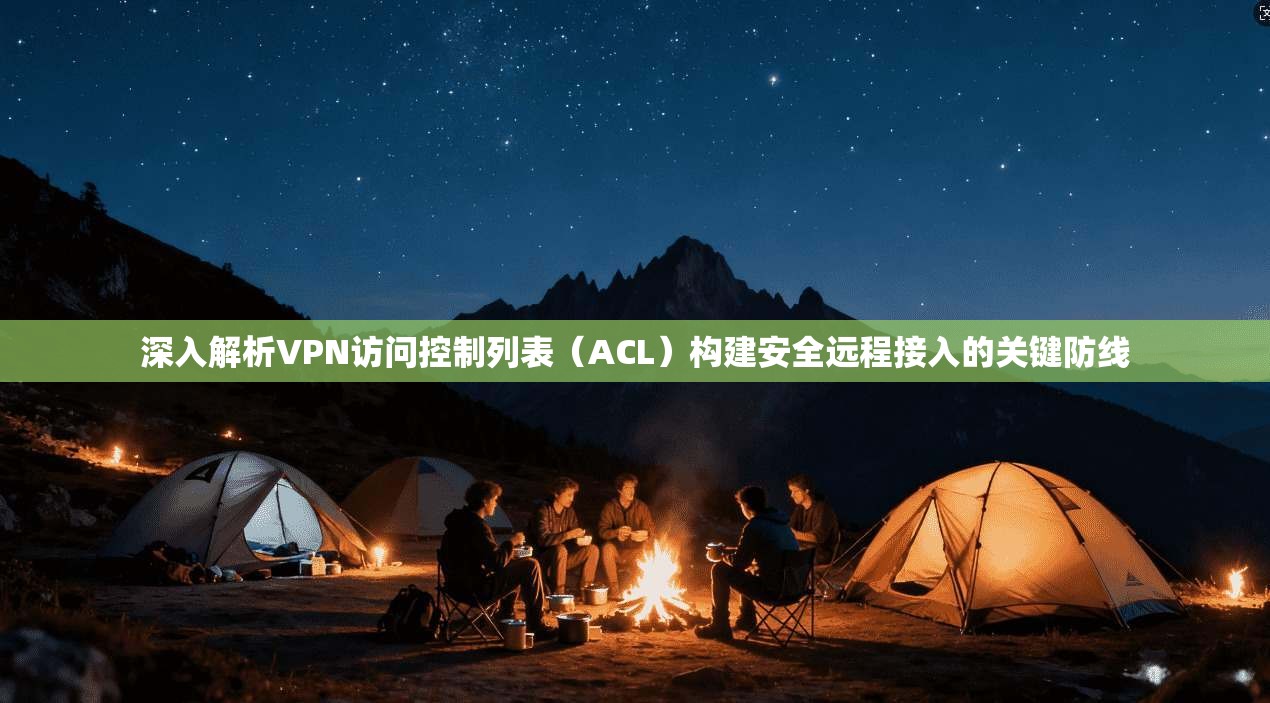 深入解析VPN访问控制列表（ACL）构建安全远程接入的关键防线
