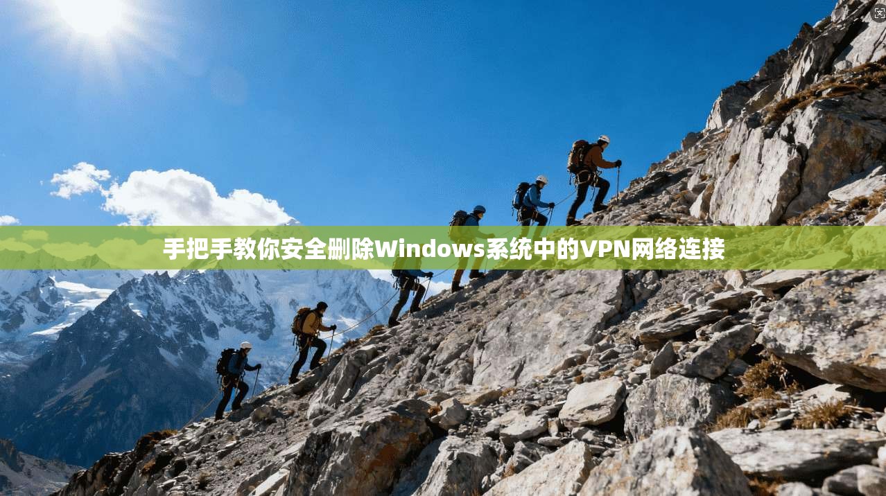 手把手教你安全删除Windows系统中的VPN网络连接