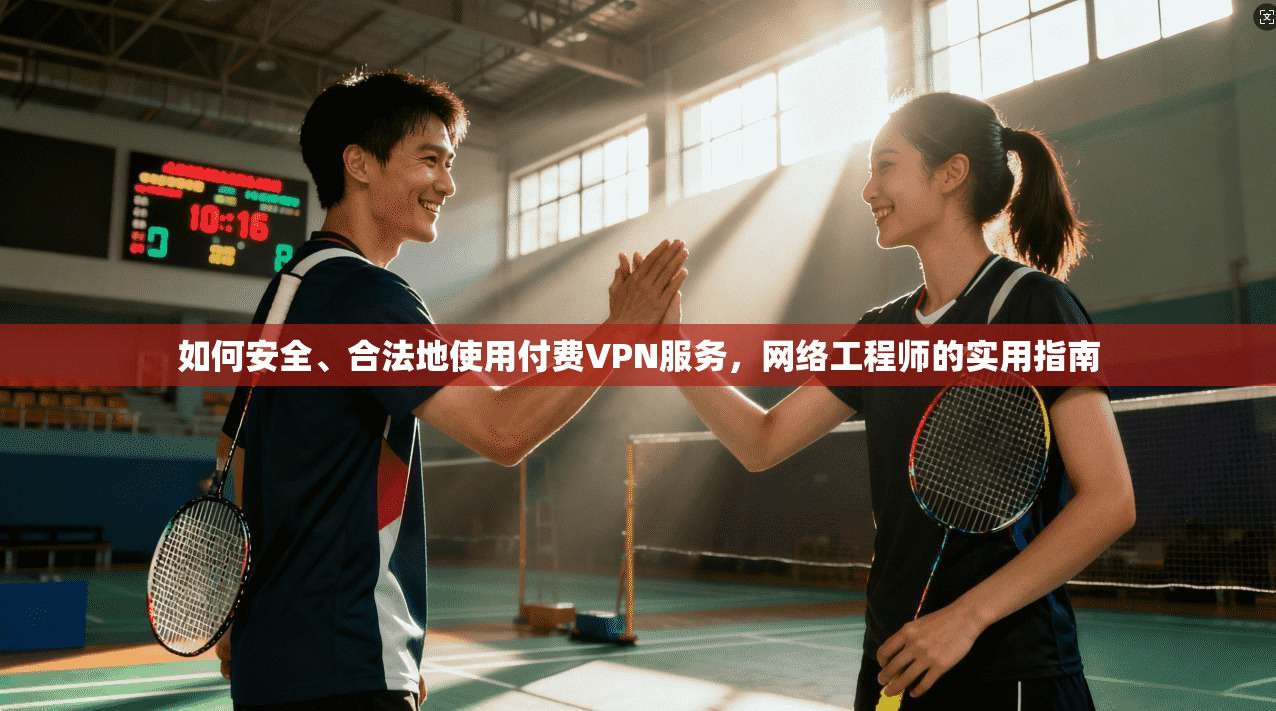如何安全、合法地使用付费VPN服务，网络工程师的实用指南