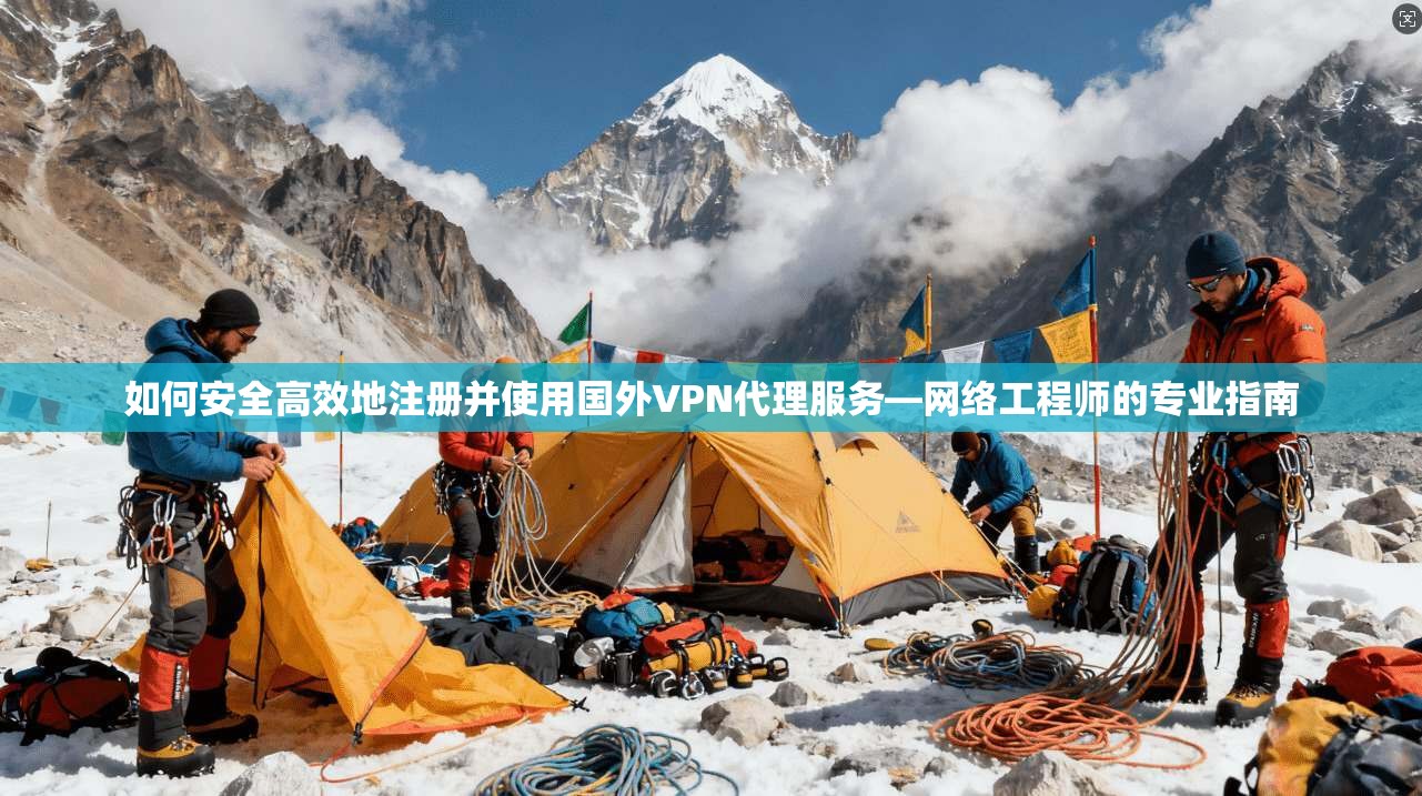 如何安全高效地注册并使用国外VPN代理服务—网络工程师的专业指南