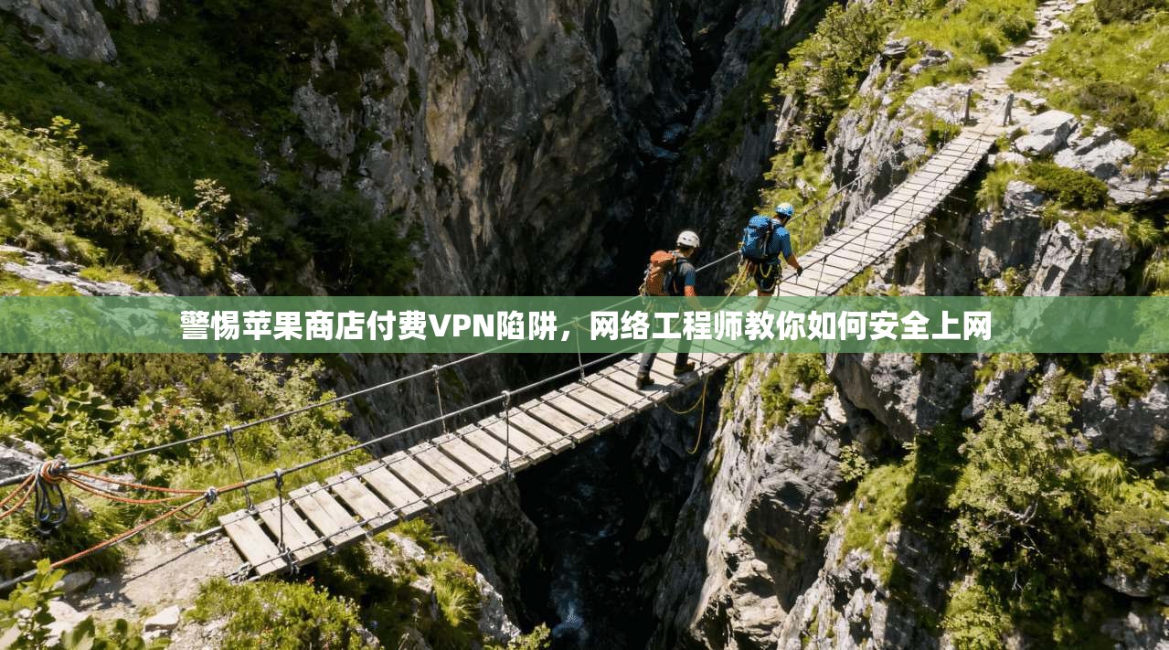 警惕苹果商店付费VPN陷阱，网络工程师教你如何安全上网
