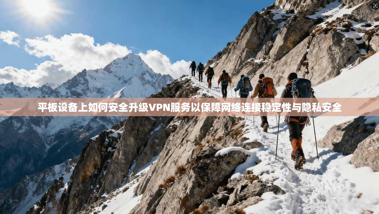 平板设备上如何安全升级VPN服务以保障网络连接稳定性与隐私安全