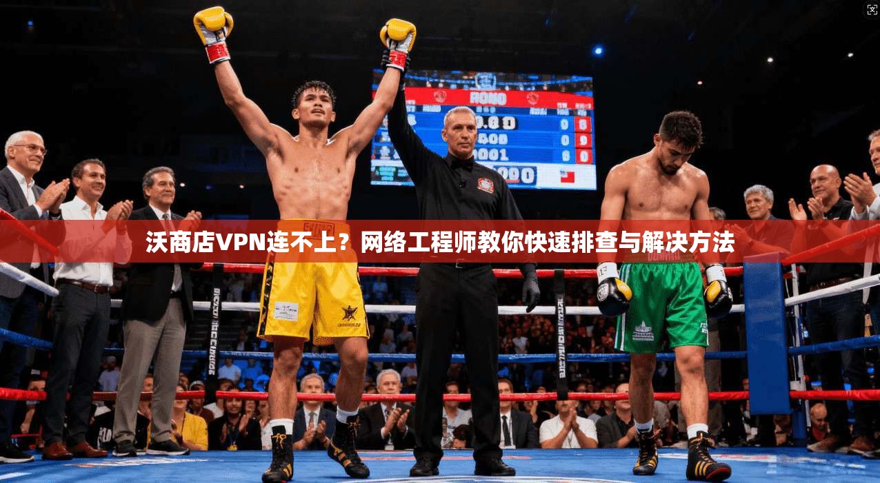 沃商店VPN连不上？网络工程师教你快速排查与解决方法