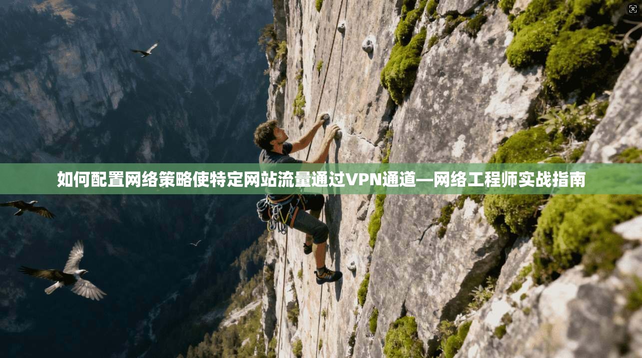 如何配置网络策略使特定网站流量通过VPN通道—网络工程师实战指南