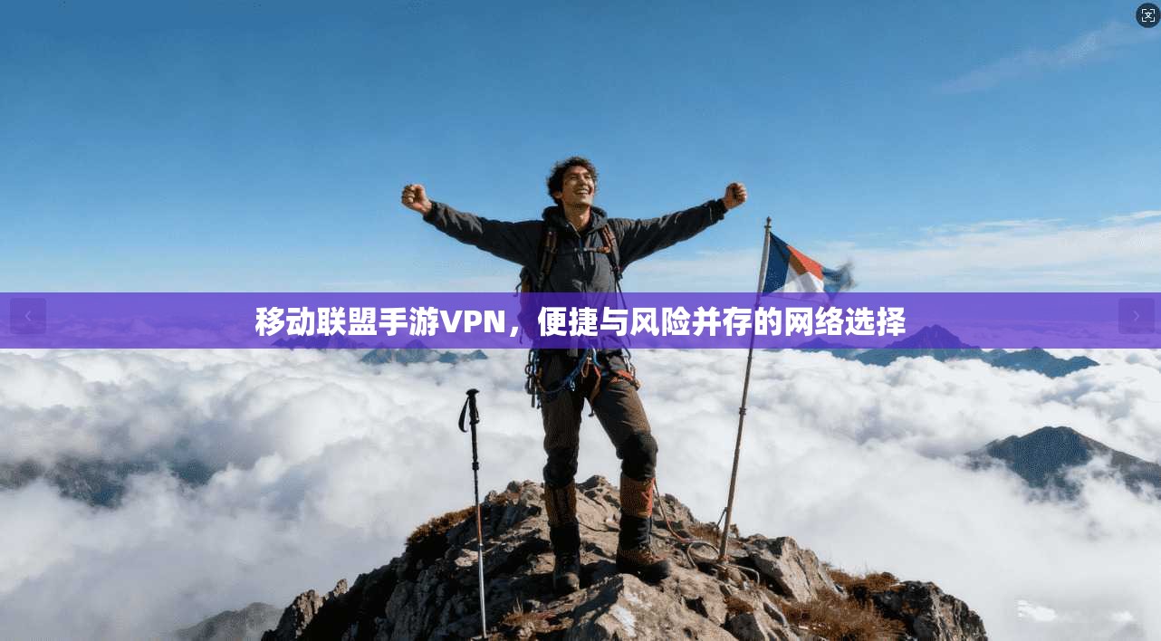 移动联盟手游VPN，便捷与风险并存的网络选择