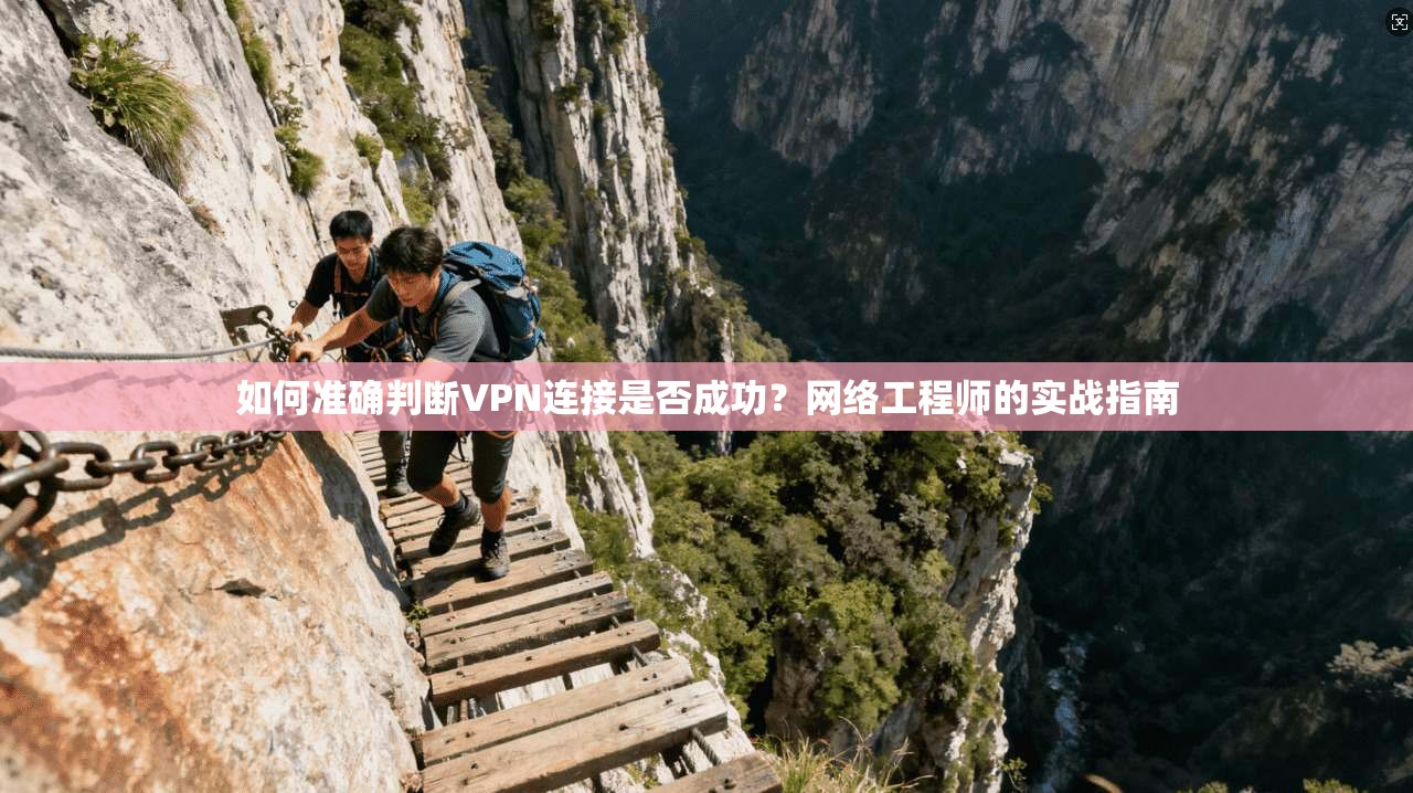 如何准确判断VPN连接是否成功？网络工程师的实战指南