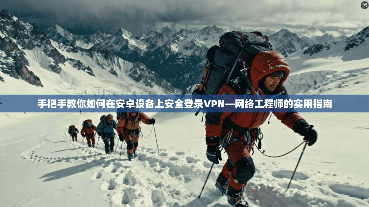 手把手教你如何在安卓设备上安全登录VPN—网络工程师的实用指南