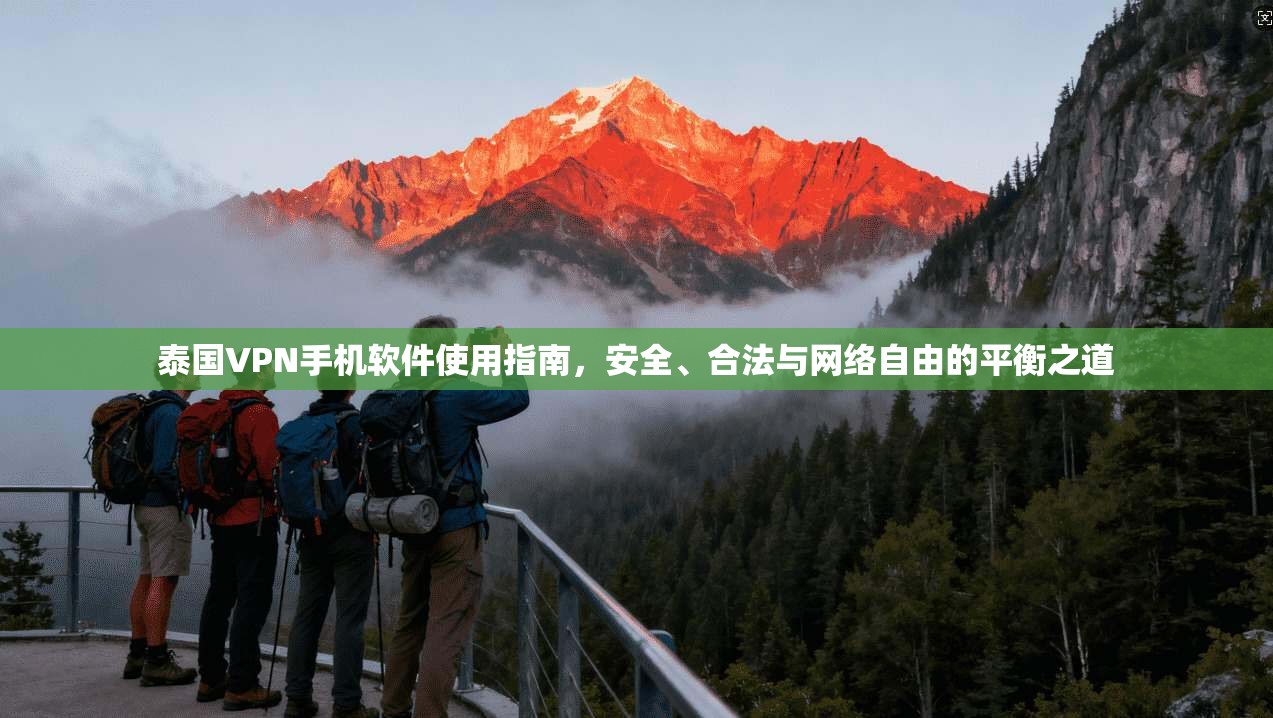泰国VPN手机软件使用指南，安全、合法与网络自由的平衡之道