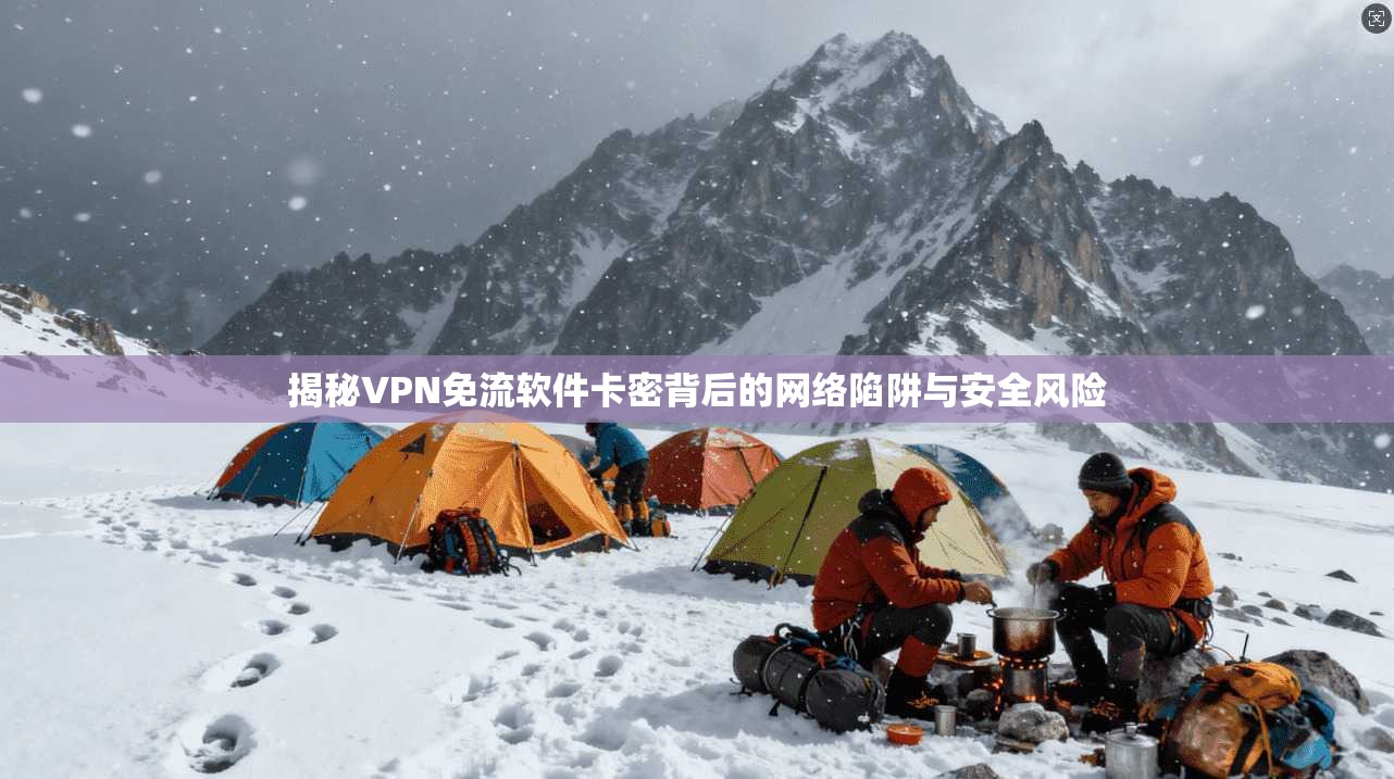 揭秘VPN免流软件卡密背后的网络陷阱与安全风险