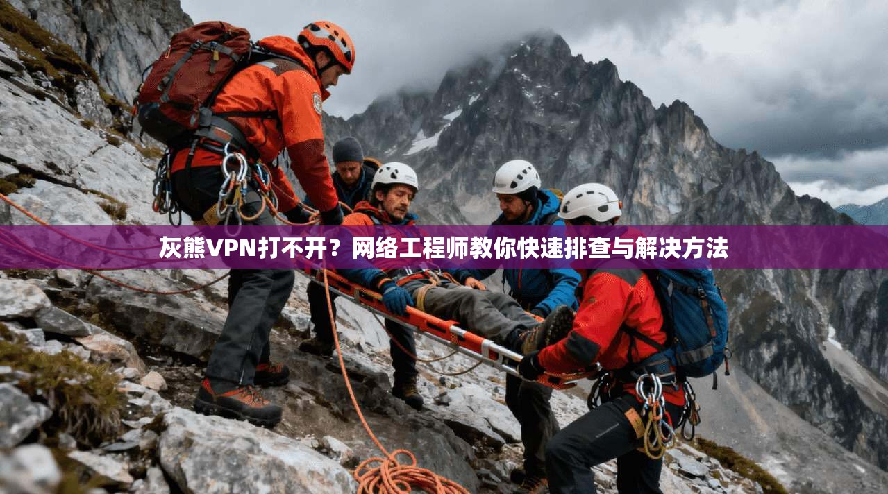 灰熊VPN打不开？网络工程师教你快速排查与解决方法