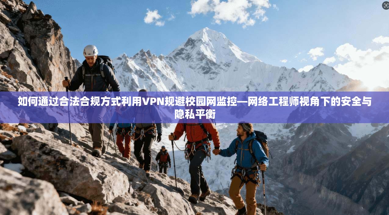 如何通过合法合规方式利用VPN规避校园网监控—网络工程师视角下的安全与隐私平衡