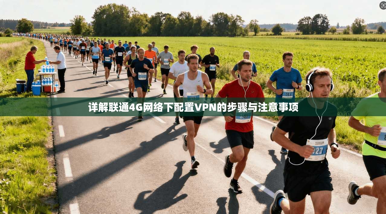 详解联通4G网络下配置VPN的步骤与注意事项