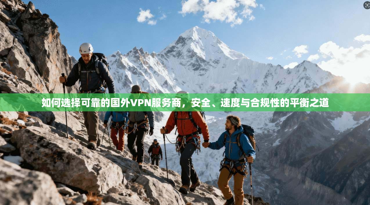 如何选择可靠的国外VPN服务商，安全、速度与合规性的平衡之道