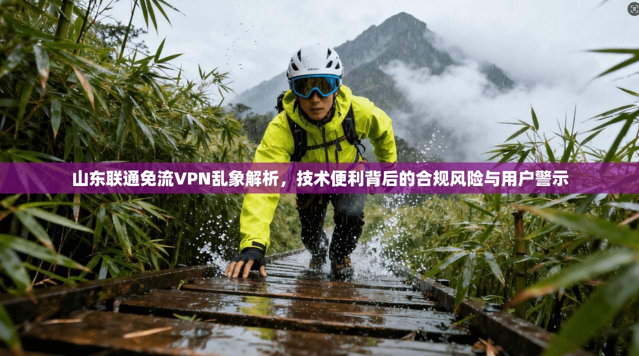 山东联通免流VPN乱象解析，技术便利背后的合规风险与用户警示