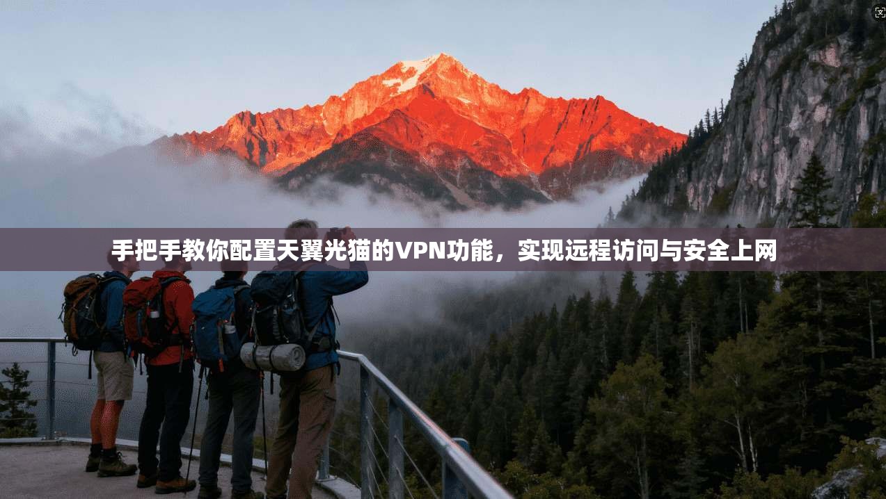 手把手教你配置天翼光猫的VPN功能，实现远程访问与安全上网