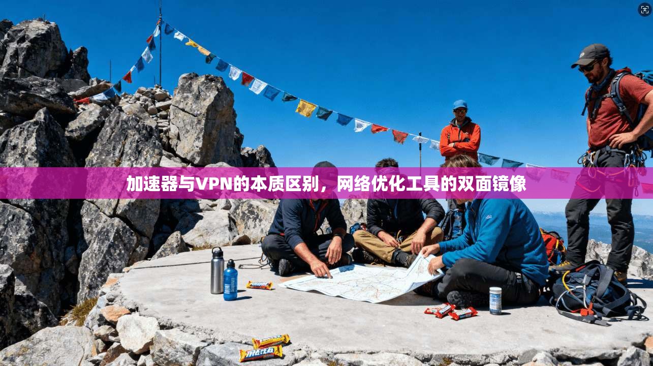 加速器与VPN的本质区别，网络优化工具的双面镜像