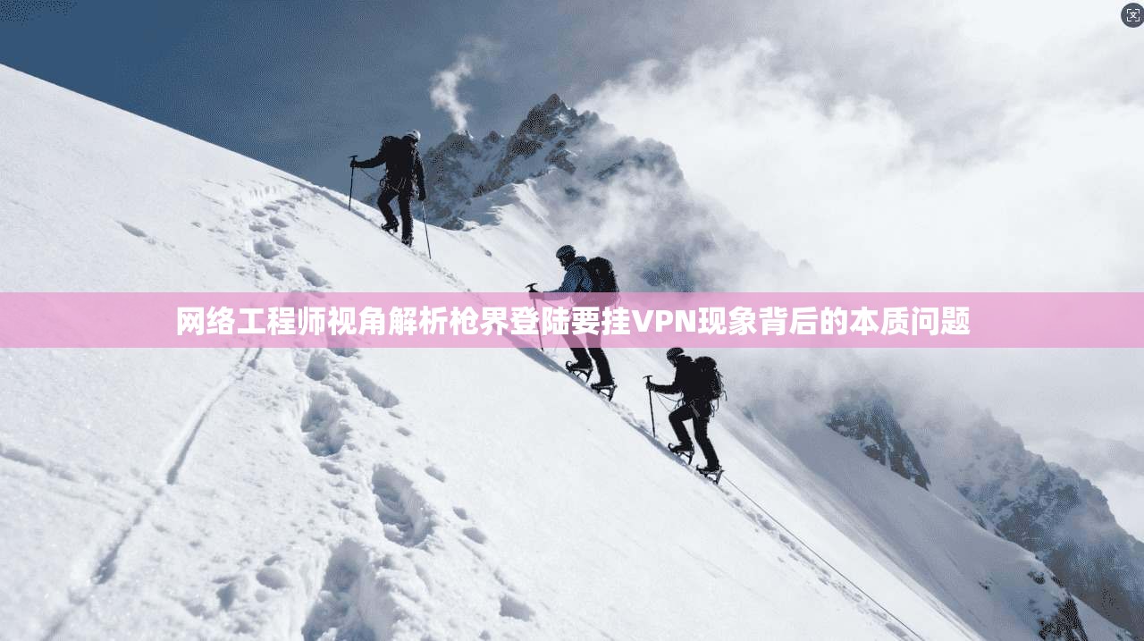 网络工程师视角解析枪界登陆要挂VPN现象背后的本质问题