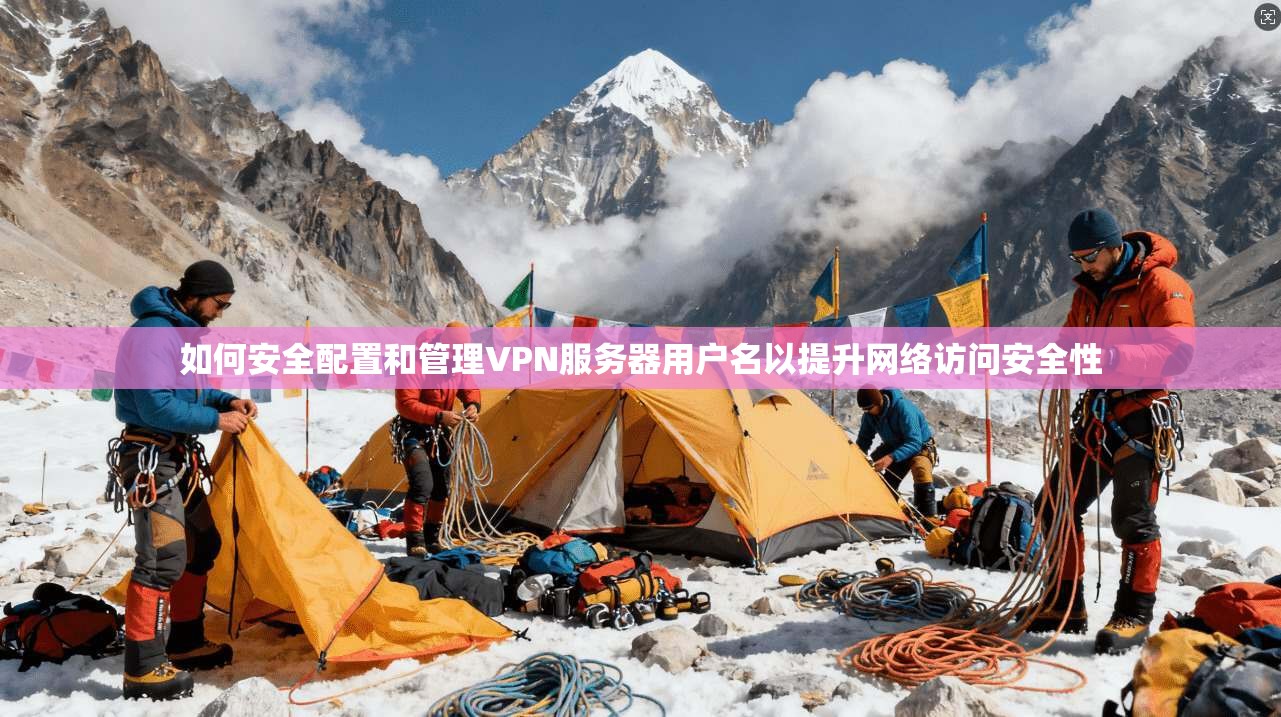 如何安全配置和管理VPN服务器用户名以提升网络访问安全性