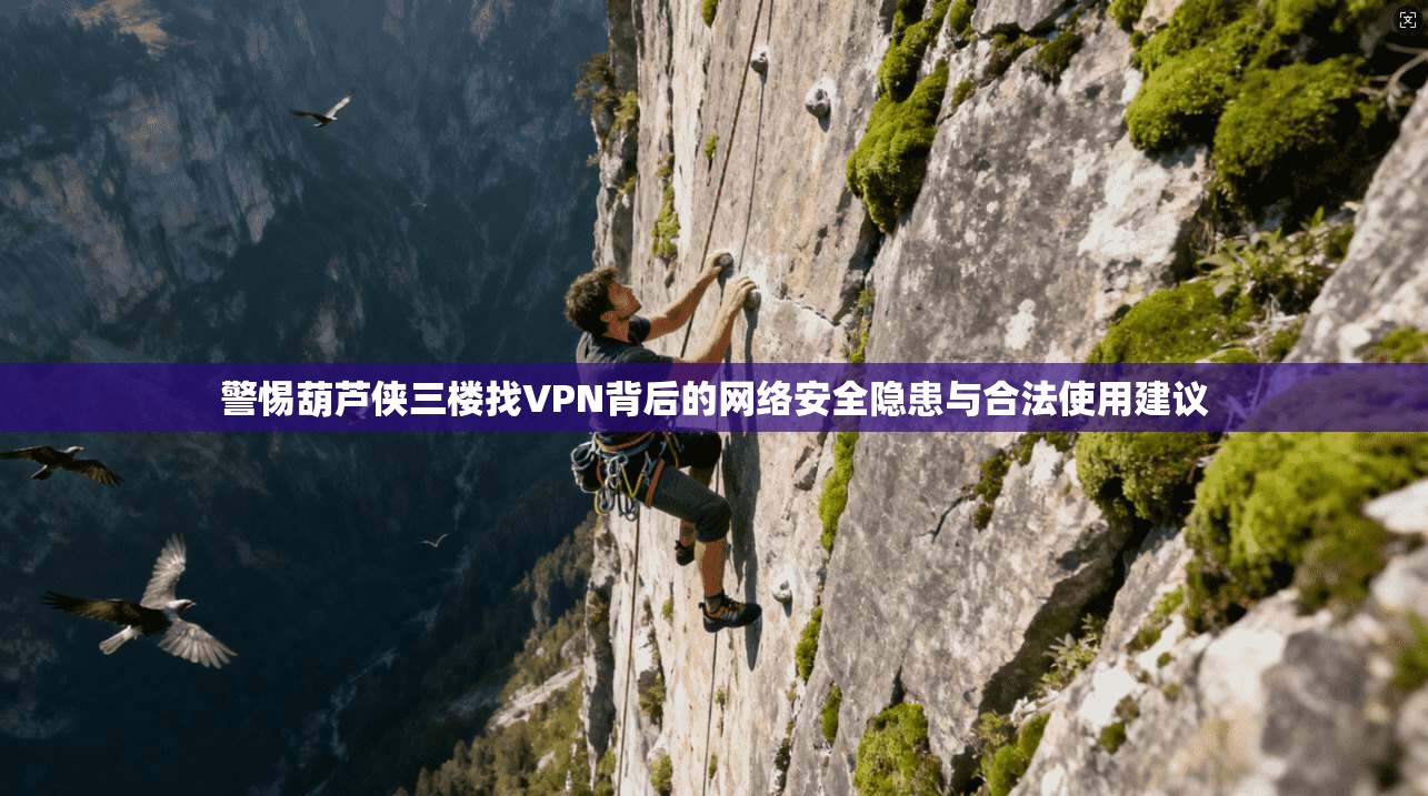 警惕葫芦侠三楼找VPN背后的网络安全隐患与合法使用建议