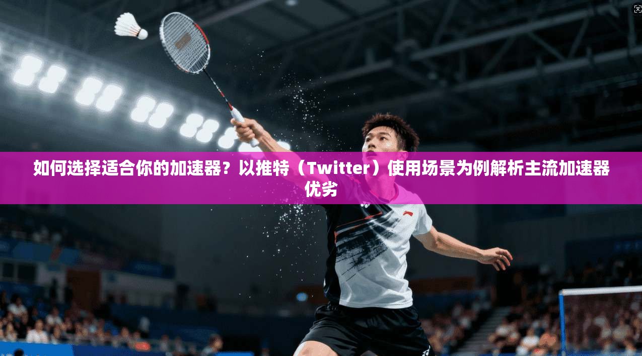 如何选择适合你的加速器？以推特（Twitter）使用场景为例解析主流加速器优劣