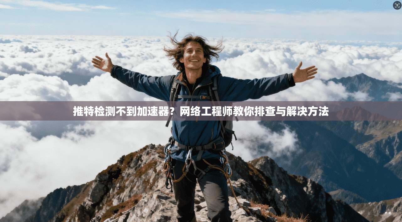 推特检测不到加速器？网络工程师教你排查与解决方法