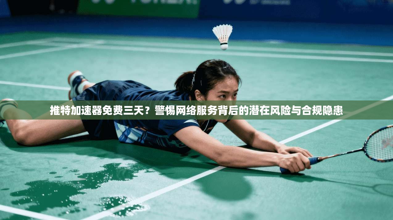 推特加速器免费三天？警惕网络服务背后的潜在风险与合规隐患