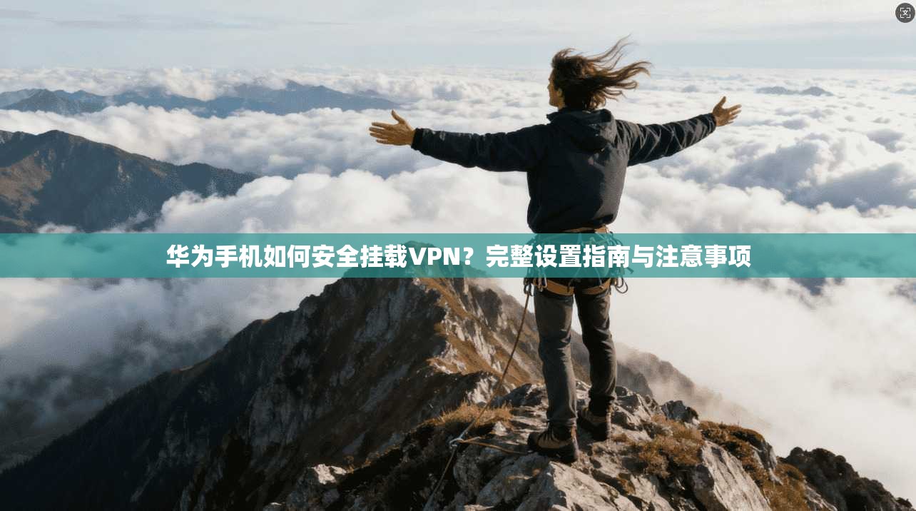 华为手机如何安全挂载VPN？完整设置指南与注意事项