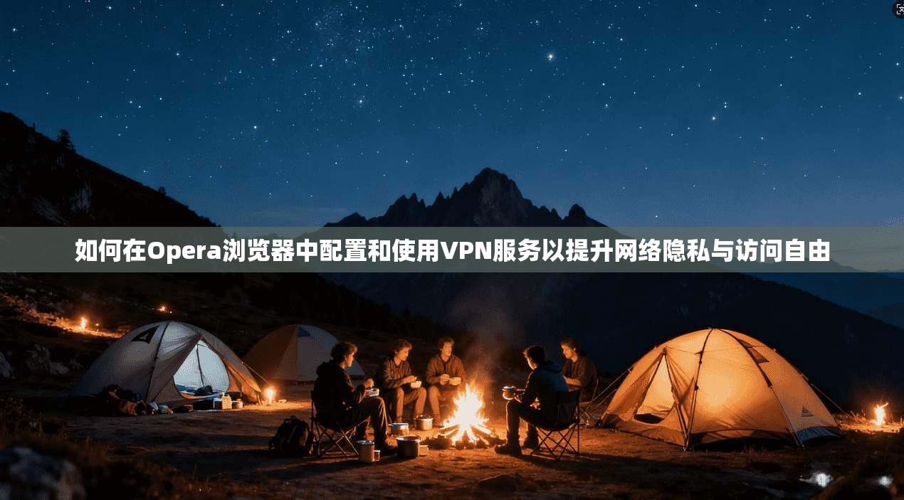 如何在Opera浏览器中配置和使用VPN服务以提升网络隐私与访问自由