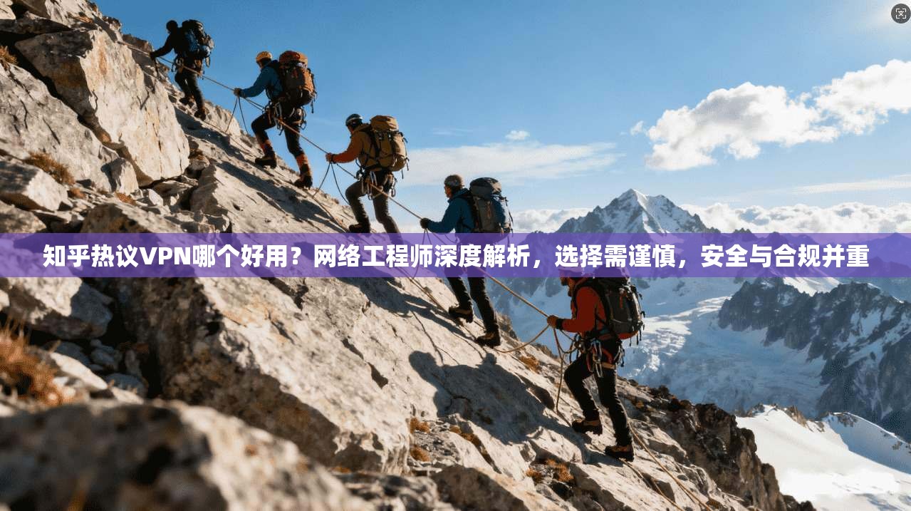 知乎热议VPN哪个好用？网络工程师深度解析，选择需谨慎，安全与合规并重