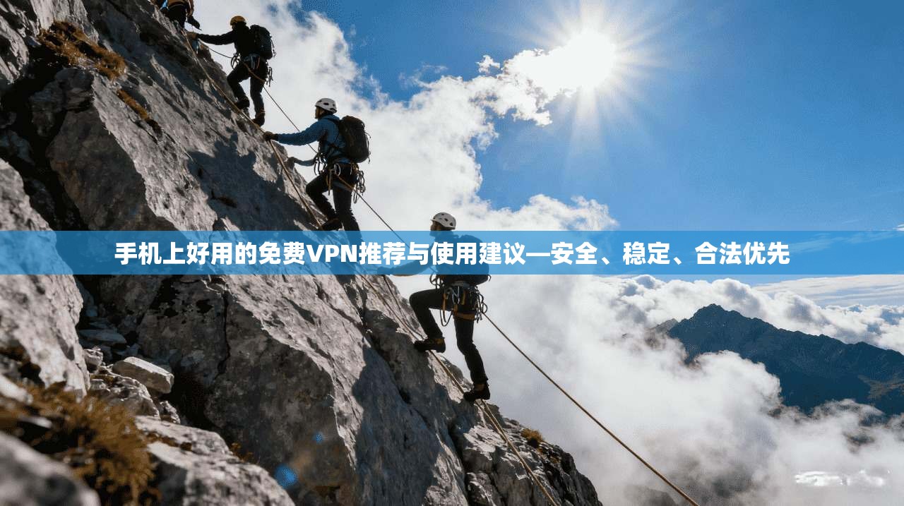 手机上好用的免费VPN推荐与使用建议—安全、稳定、合法优先