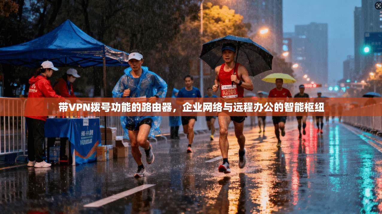 带VPN拨号功能的路由器，企业网络与远程办公的智能枢纽