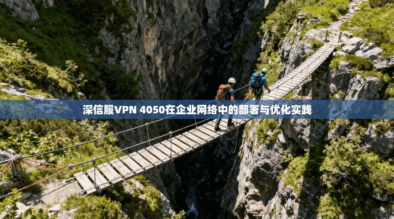 深信服VPN 4050在企业网络中的部署与优化实践