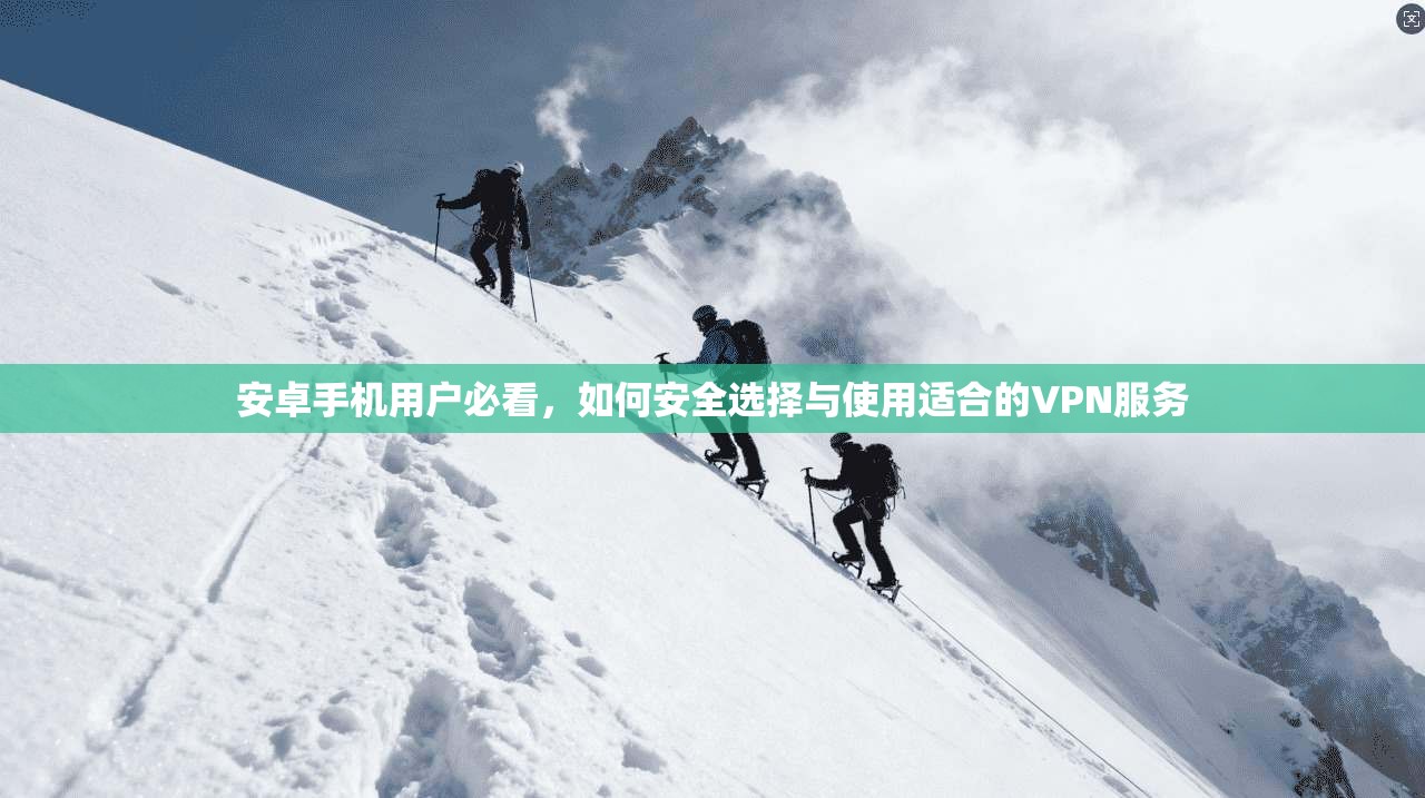 安卓手机用户必看，如何安全选择与使用适合的VPN服务