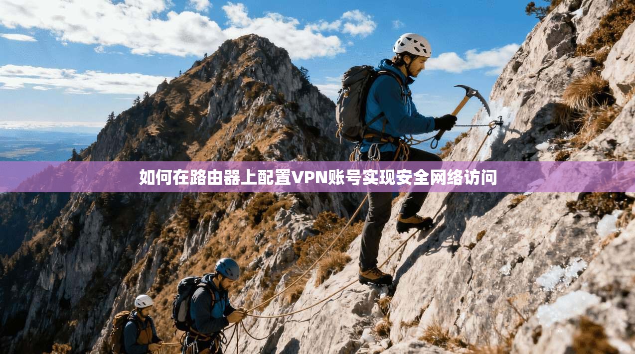 如何在路由器上配置VPN账号实现安全网络访问