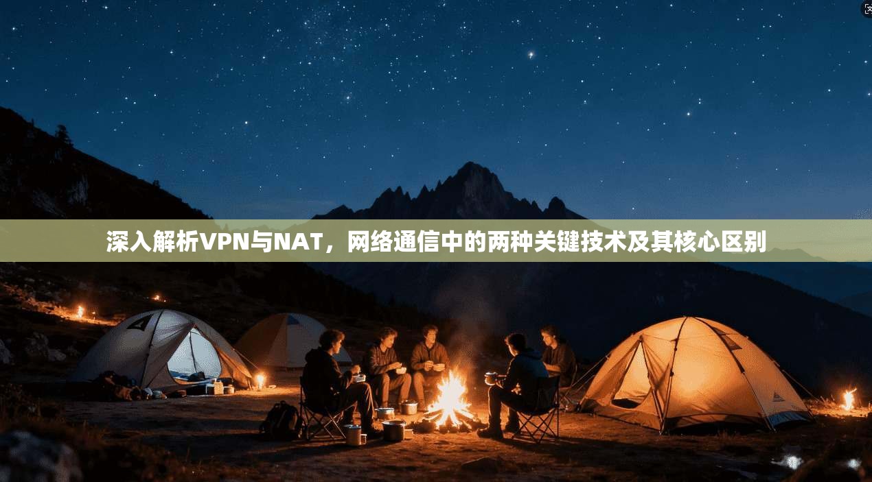 深入解析VPN与NAT，网络通信中的两种关键技术及其核心区别